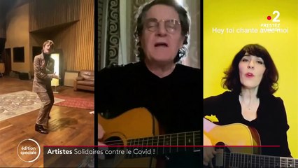 Confinement : les artistes s’emparent des réseaux sociaux