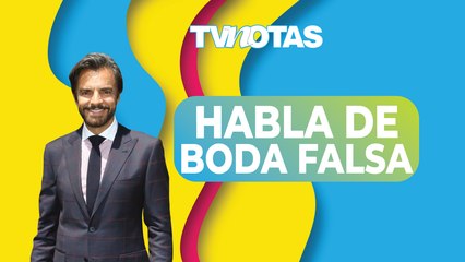 Eugenio Derbez confiesa que nunca hubo boda falsa con Victoria Ruffo