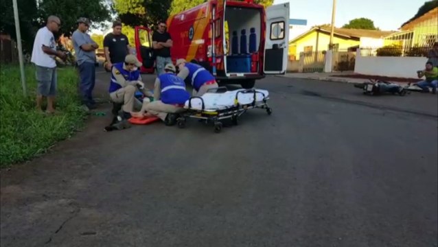 Homem fica ferido em colisão de trânsito no Parque São Paulo