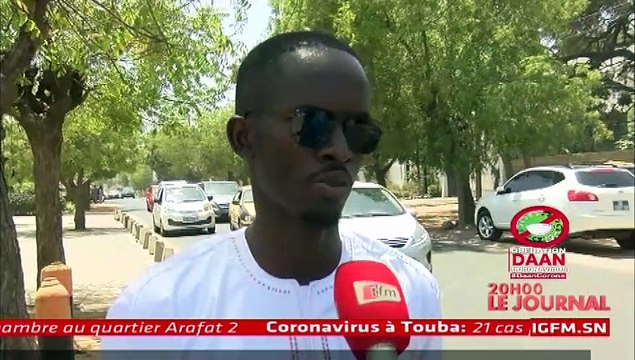 REPLAY - JT Français 20h - Pr : CHEIKH TIDIANE DIAHO - 20 Mars 2020