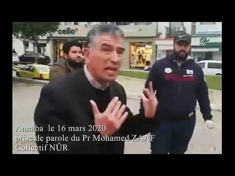 Intervention du Pr Mohamed ZAAF au forum de Annaba