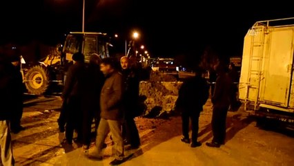 Adıyaman'da göçük altında kalan iki işçi yaralandı