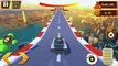 Super hero Car Vs Monster Trucks Highway Racing - Monster Crazy Tracks Game - Android GamePlay