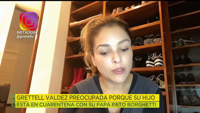 ¡Grettell Valdez preocupada porque su hijo está en cuarentena con Pato Borghetti! | Ventaneando