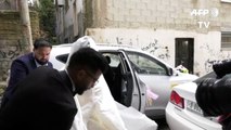 Vestido blanco y mascarilla a juego: boda en Cisjordania, en tiempos de coronavirus