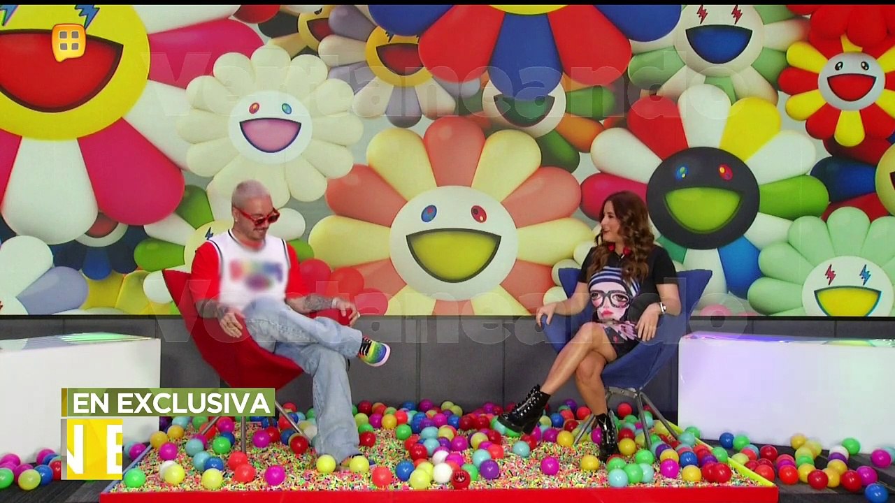 ¡Linet Puente platico con J Balvin! Está estrenando su álbum titulado 'Colores'.| Ventaneando