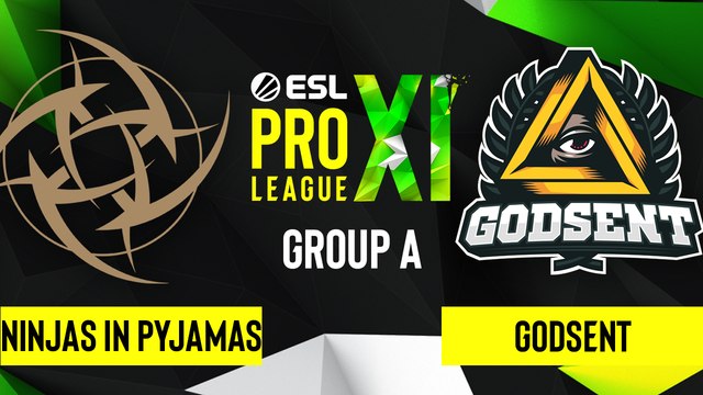 CSGO - Ninjas in Pyjamas vs. GODSENT [Nuke] Map 1 - ESL Pro League Season 11 - Group A