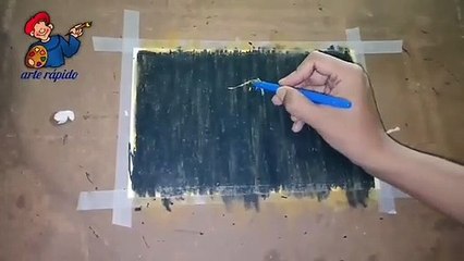 Wolverine sculpting drawing 15 shades camel oil pastel drawing arte rápido