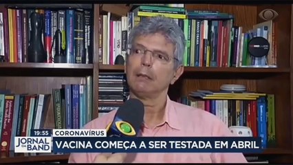 Boa notícia avanço da ciência comesa em abril testes de vacina contra corona viros