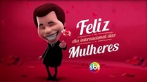 Vinheta em comemoração ao dia Internacional da Mulher no SBT (08/03/2020) | SBT 2020 (Vinheta de divisão de rede SBT)