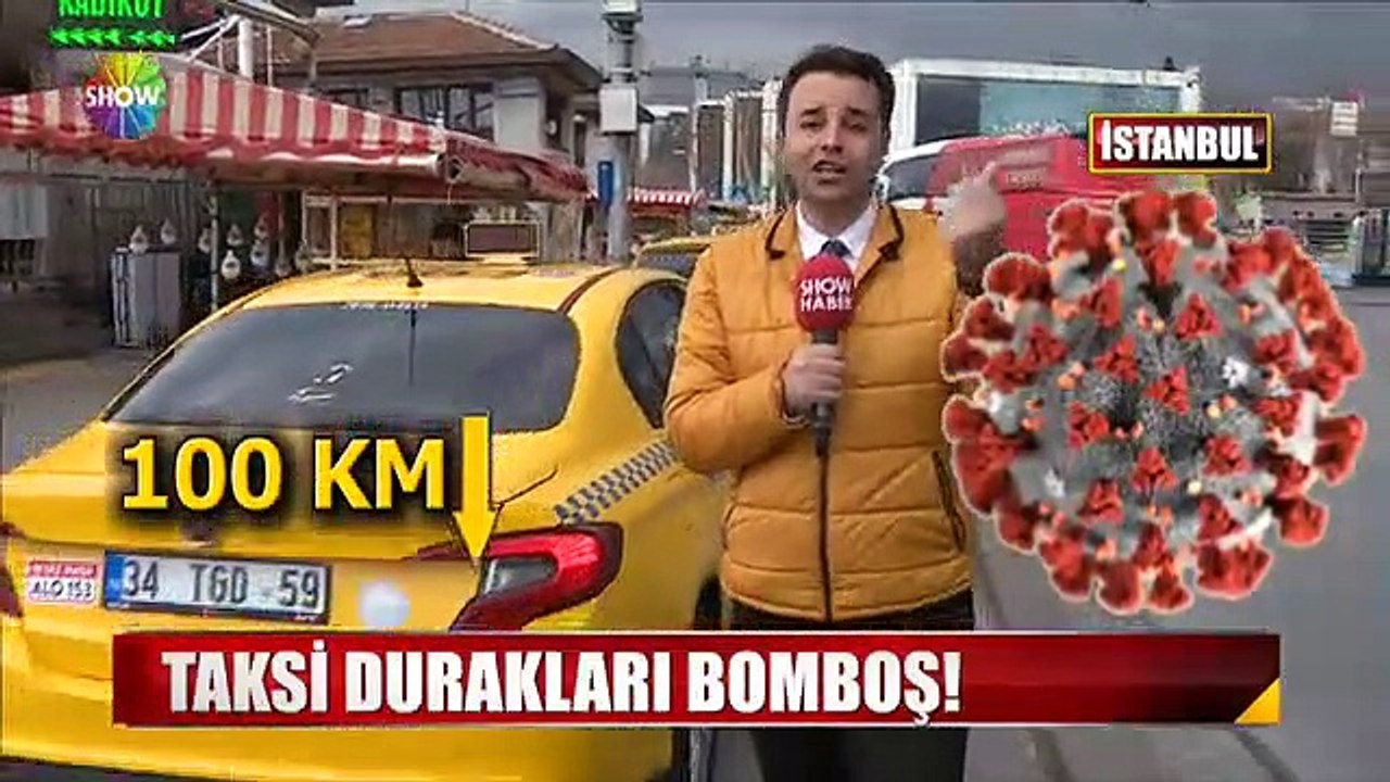 Koronavirüs Taksicileri Vurdu! Artık taksiciler müşteri peşinde koşuyor