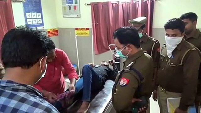 पुलिस मुठभेड़ में बदमाश घायल, सिपाही भी घायल