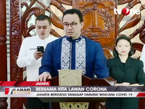 Darurat Corona, Anies Minta Aktivitas Kantor Dihentikan