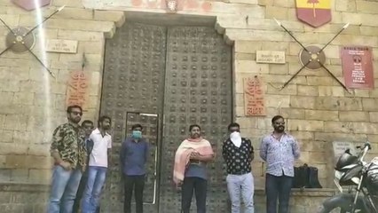 कोरोना का खौफ : जनता कर्फ्यू से पहले बंद हुआ 850 पुराना जैसलमेर का सोनार किला