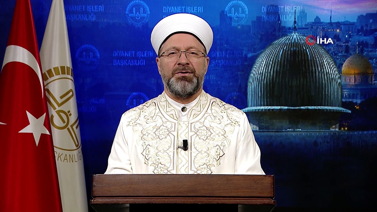 Diyanet İşleri Başkanı Erbaş’tan Miraç Gecesi mesajı