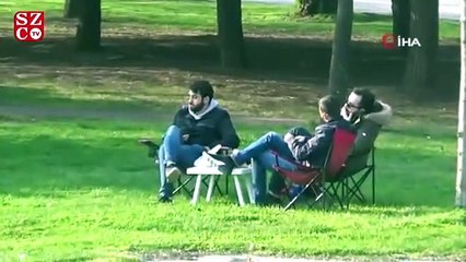 Coronaya aldırmayan vatandaşlar sahile akın etti: ''Turp gibiyiz maşallah''