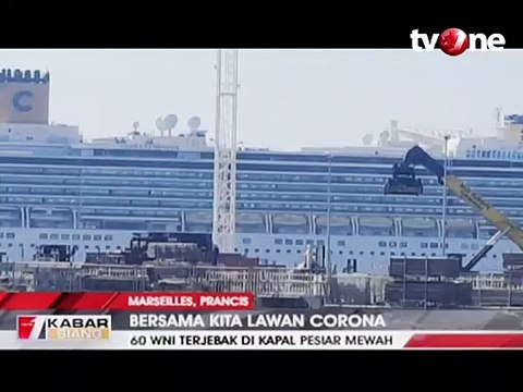 60 WNI Terjebak di Kapal Pesiar Mewah Italia