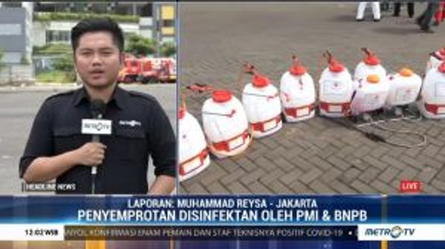 Jadi RS Darurat Covid-19, Wisma Atlet Kemayoran Disemprot Disinfektan