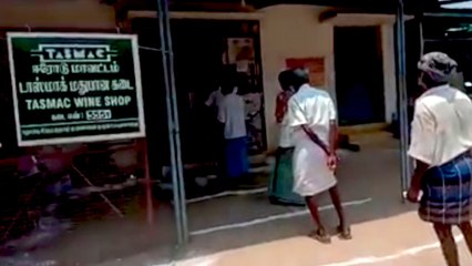 1 மீட்டர் இடைவெளியில் வாங்க... டாஸ்மாக்கில் பின்பற்ற படும் முன்னெச்சரிக்கை நடவடிக்கை