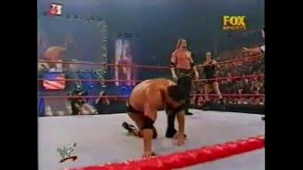 rock vs stephanie mcmahon test wwe raw