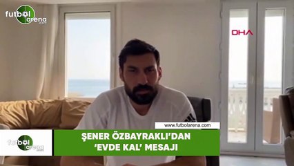 Şener Özbayraklı: "Bir ömür sevdiklerimizle görüşebilmemiz için bir süre küsebiliriz"