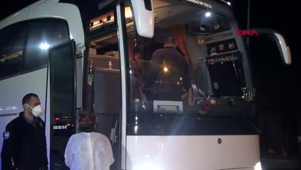 Kütahya'ya gelen 33 sığınmacı sağlık kontrolünden geçirildi