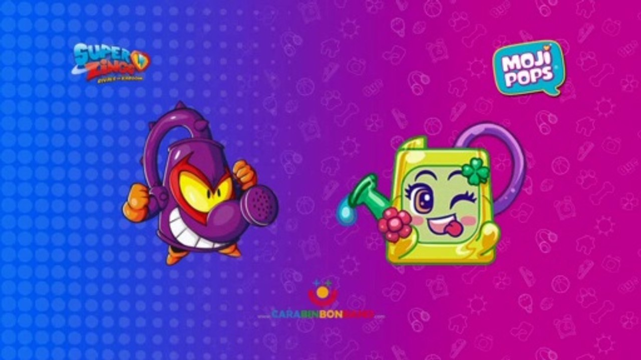 Comparando MOJIPOPS Serie 2 Y SUPERZINGS - Mismos objetos - By CARA BIN BON BAND