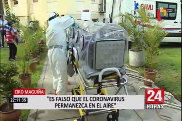Coronavirus en Perú: ¿virus puede mantenerse en el aire por tres horas?