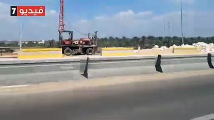 استمرار أعمال إصلاحات الهبوط الأرضى بمحور 26 يوليو