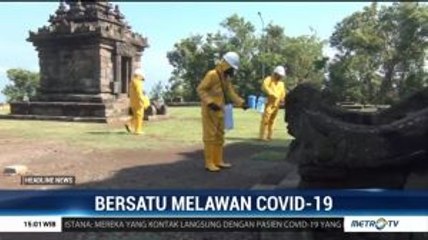 Cegah Covid-19, Sejumlah Daerah Lakukan Penyemprotan Disinfektan