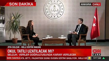 Okul tatili uzayacak mı? Milli Eğitim Bakanı canlı yayında yanıtladı