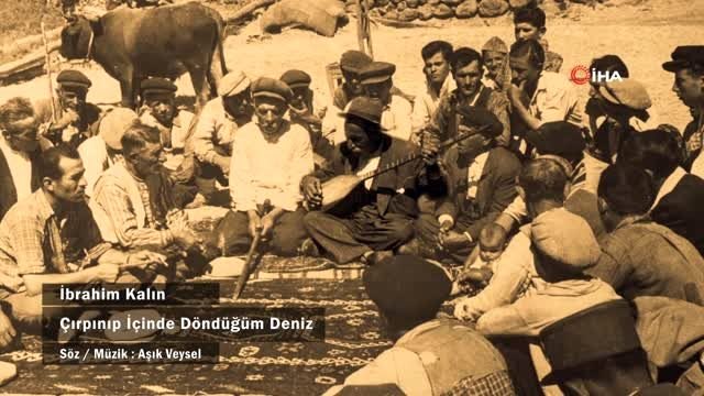 Cumhurbaşkanlığı Sözcüsü İbrahim Kalın, Aşık Veysel'in anısına türkü seslendirdi