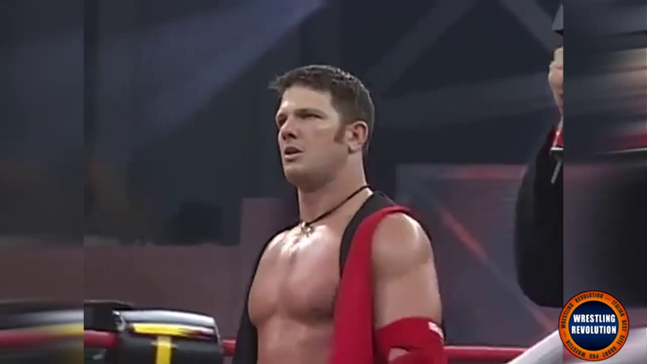 (ITA) AJ Styles contro Samoa Joe contro Christopher Daniels [Triple Threat Ultimate X Match] (TNA Unbreakable 2005)