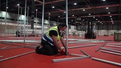 Ifema se convierte en muro de contención del coronavirus: hospital de campaña y albergue