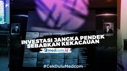 Guru Besar FE UI: Investasi Saham untuk Jangka Pendek Dapat Sebabkan Kekacauan