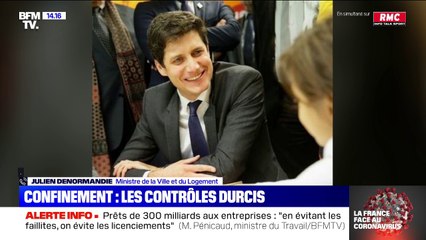 Julien Denormandie: "S'il faut aller plus loin [sur le confinement], le gouvernement ne tremblera pas"