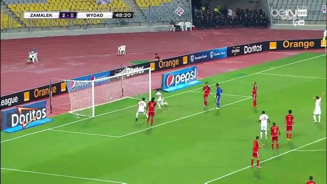 الشوط الثاني مباراة الزمالك و الوداد الرياضي 4-0 ذهاب نصف نهائي دوري أبطال أفريقيا 2016