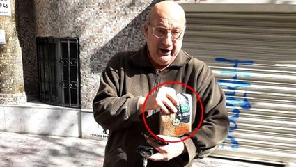 Marketten ihtiyacı kadar alışveriş yapan oyuncu Ferdi Atuner, yağmacılara ders verdi