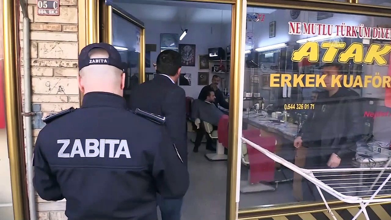 Berber, kuaför ve güzellik merkezlerinin geçici...