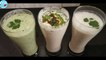 Summer drinks | 3 different types of Chhas recipes|3 types of buttermilk recipes