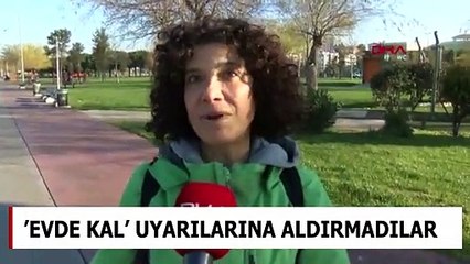 Evlerinden çıktılar, sahilde spor yaptılar