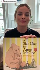 (Adoring Margot Robbie) Margot Robbie Reading a Story For Children (2020)