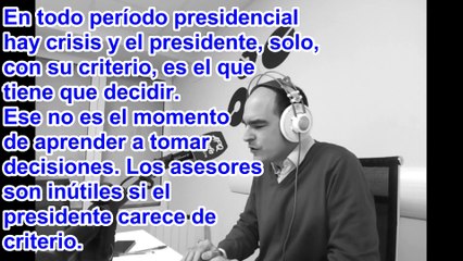 La importancia del líder en la crisis; las carencias de Pedro Sánchez