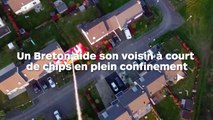 Il approvisionne son voisin en chips par drone pendant le confinement