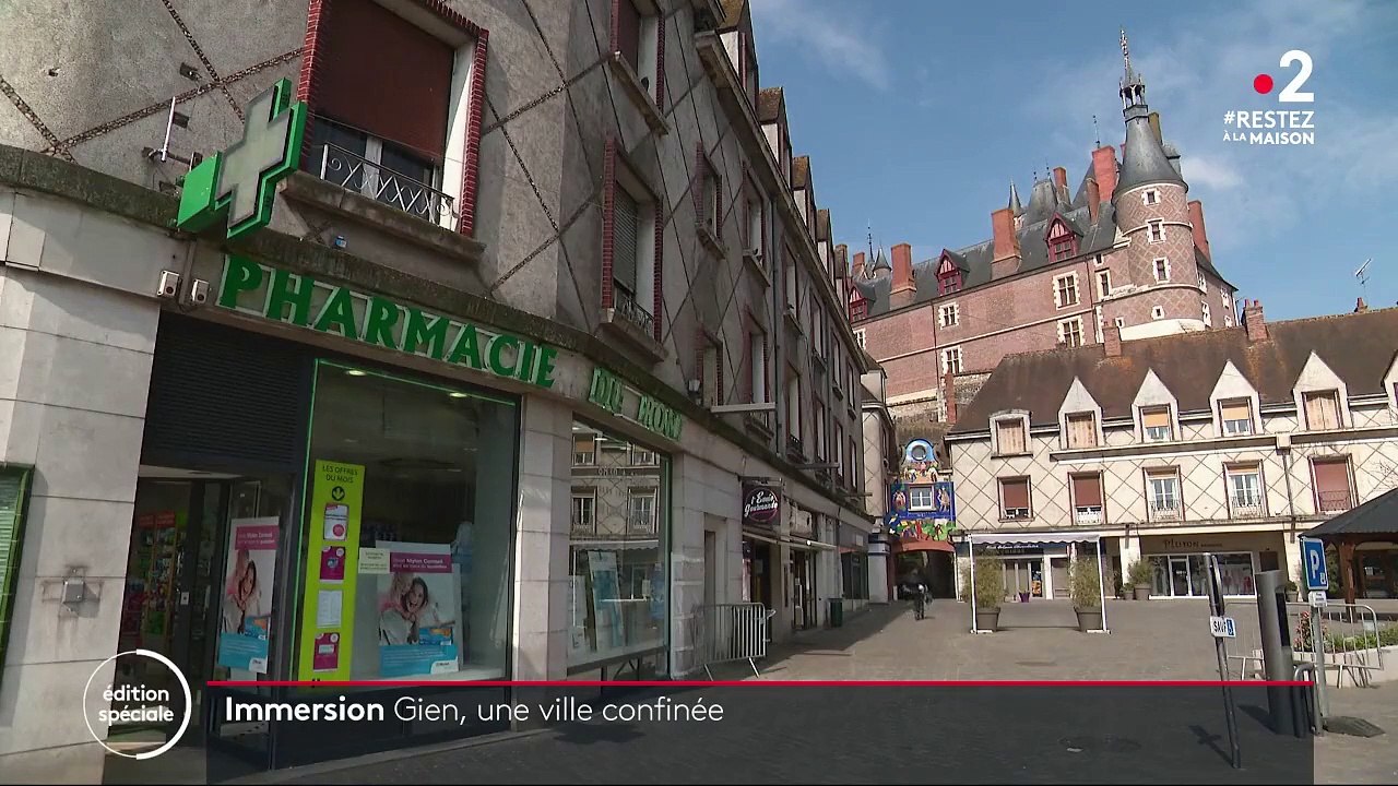 Loiret : immersion à Gien, ville confinée