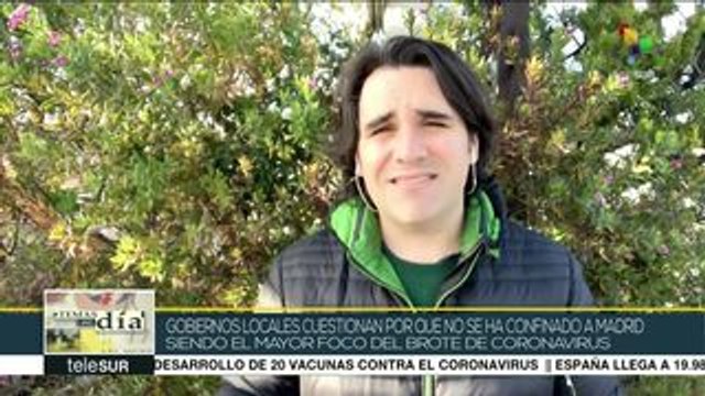 España: gobiernos locales cuestionan estrategia contra el COVID-19