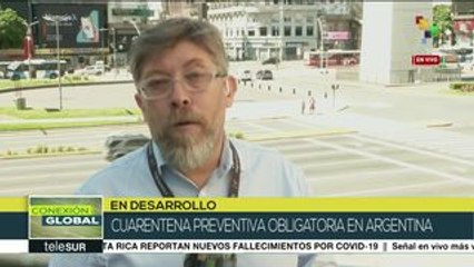 Inicia en Argentina la cuarentena preventiva y obligatoria