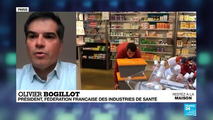 Pénurie de masques : "On s'est retrouvé en manque par manque d'anticipation", estime Olivier Bogillot