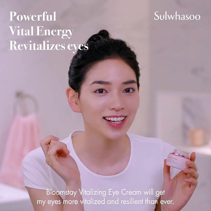 Bloomstay Vitalizing Eye Cream Tutorial