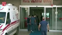 Hastanenin karantina servisine alınmayan şahıs dehşet saçtı: 2 yaralı